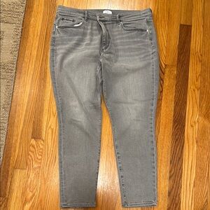 Loft skinny ankle jeans size 16